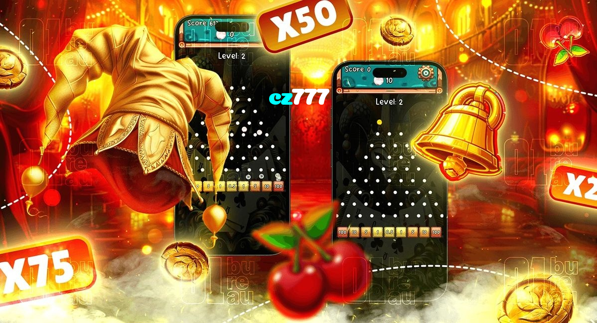 cz777 casino presented on mobile device in Pakistan with slots and live games